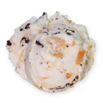 Scoop of Peanut Butter Cookie Dough Ice Cream