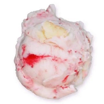 Scoop of Strawberry Cheesecake Ice Cream