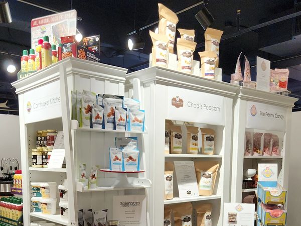 Atlanta Market space - Specialty Food brokerage featuring Chad's Popcorn, Penny Candy, Cornhusker