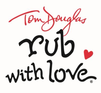 Rub with Love by Tom Douglas logo for Seattle-made small-batch spice rubs, seasonings & sauces