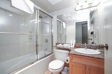 Another full bathroom is located on the third floor.