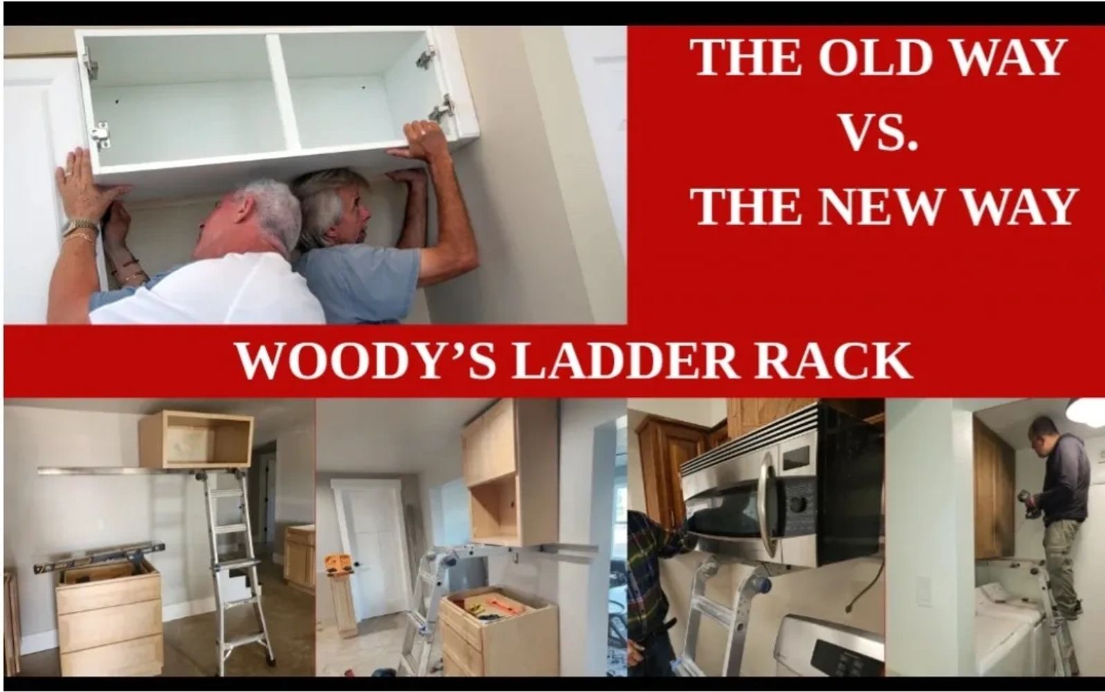 Adjustable Platform Ladder - Cabinet Installers, Construction Installers,DIY