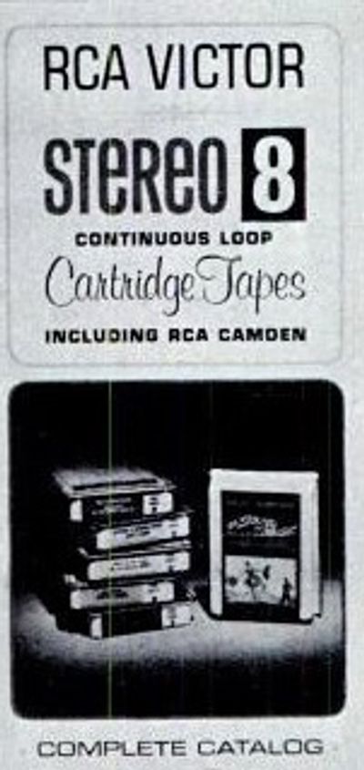 RCA Victor Stereo 8 Cartridge Tapes Catalog 9136/865