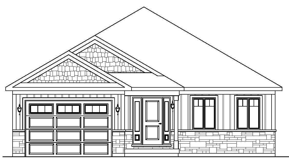 The Gibson Front Elevation
Greenwood Landings
New Homes in Coldwater