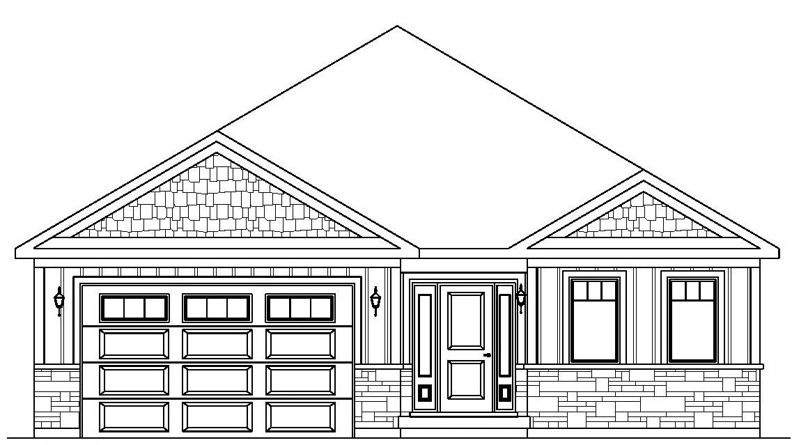 The Hudson Front Elevation
Greenwood Landings
New Homes in Coldwater