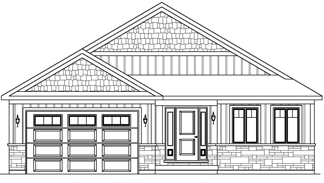The Muskoka Front Elevation
Greenwood Landings
New Homes in Coldwater