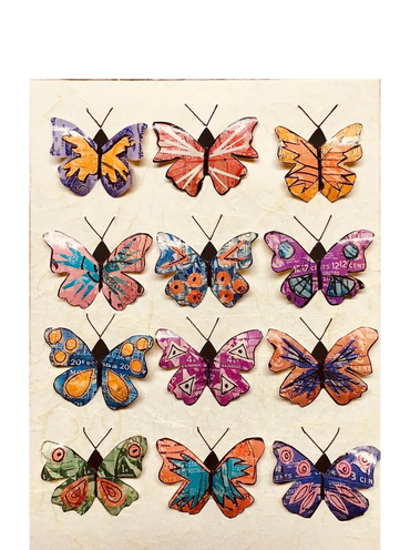 Butterfly in flight