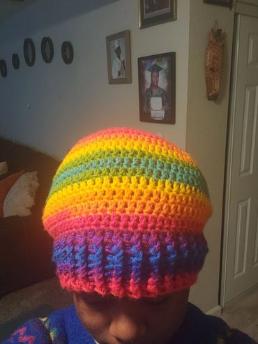 this is the new hat i made and its perfect