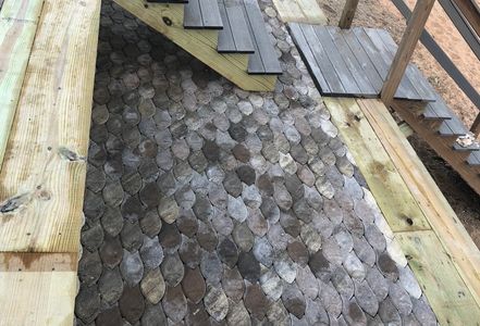 FISH BRICK PAVERS