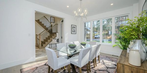 custom built living room - crown homes hamilton