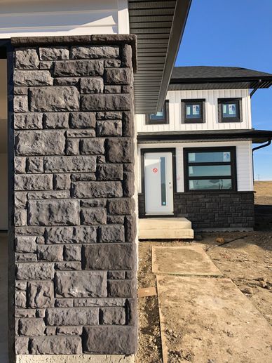 Landmark Stone & Exteriors Inc. Saskatoon - Siding - Stone Masonry - Soffit & Fascia - Renovation