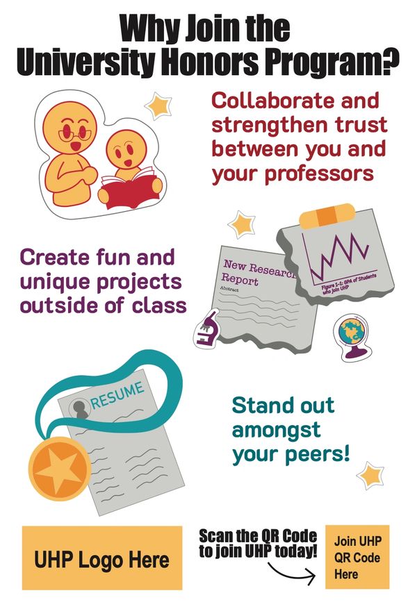 Honors Program Promotional Flyer - Failed Attempt #1