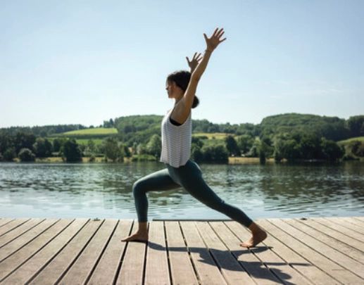 Yoga on the Lake