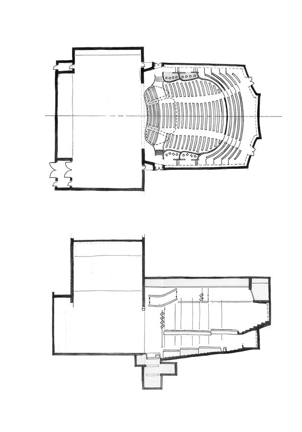 Theater Design.  Theater Acoustics. Proscenium Theater. Acoustic Design.
