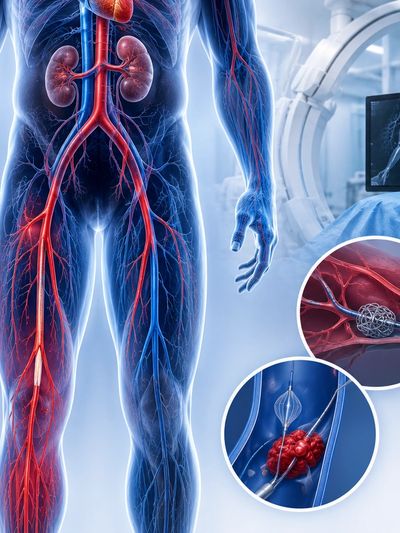 Vascular diseases affect blood circulation throughout the body and may lead to pain, swelling, poor