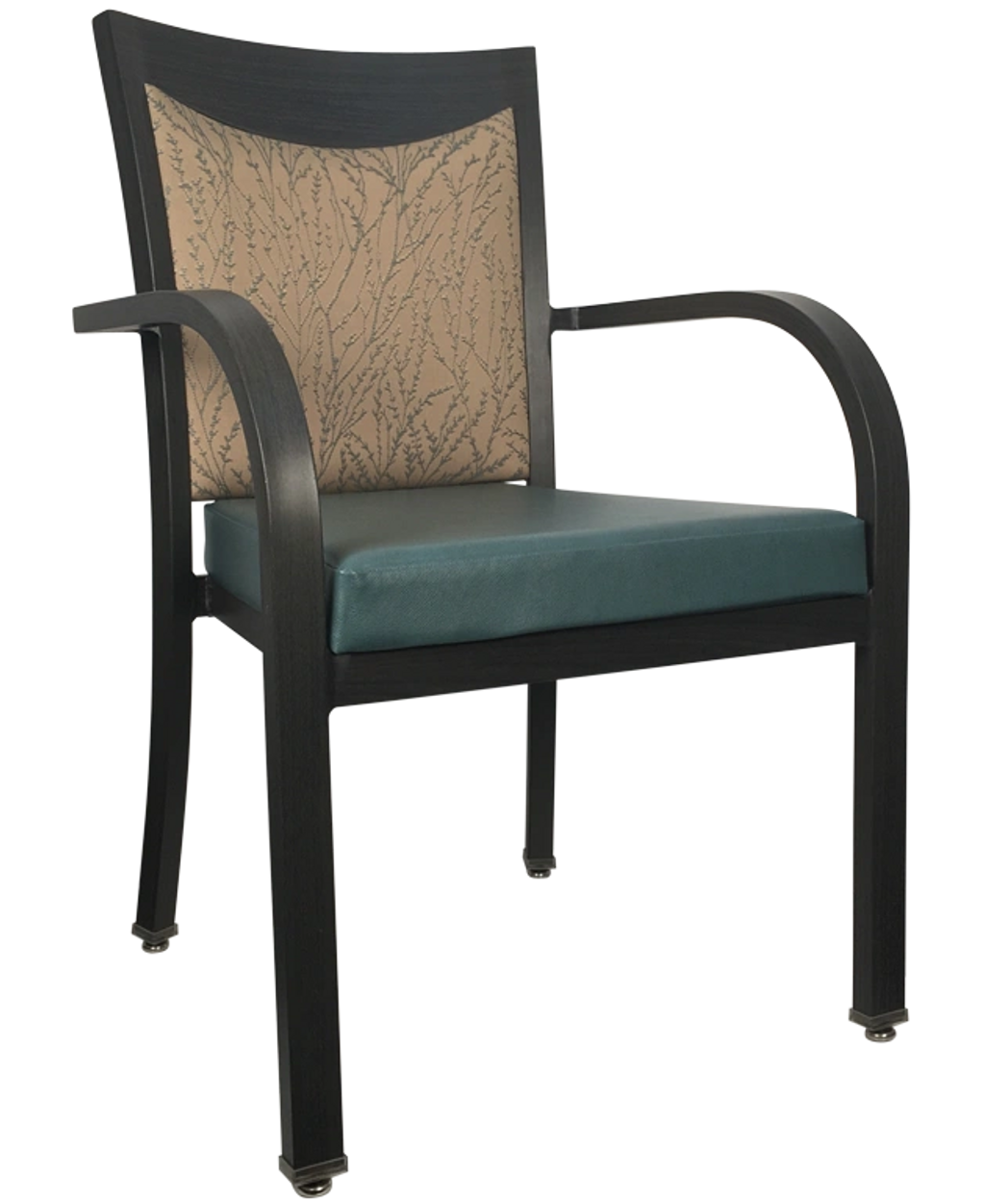 Jackson aluminum wood grain chair 