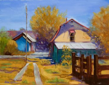 The Old Barn. Original has been sold. Art Prints available.