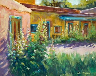 Study of an Old Adobe. Original of this painting has been sold. Art Prints are available.