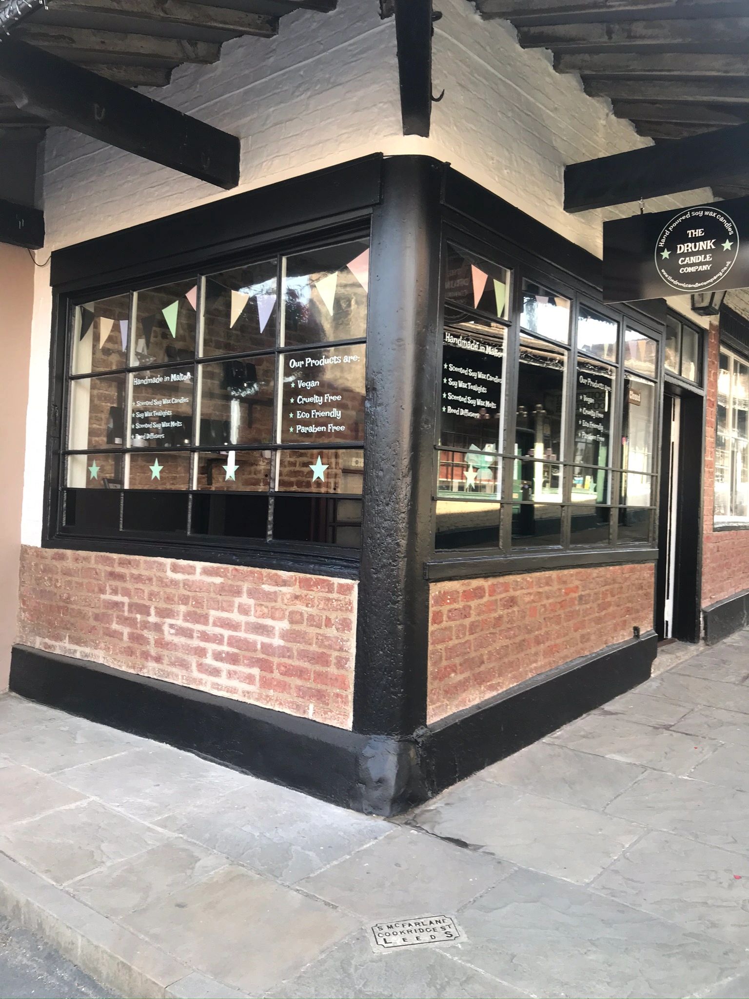 Our gorgeous little shop in The Shambles, Malton, North Yorkshire