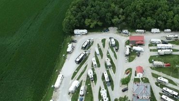 Aerial view of the place