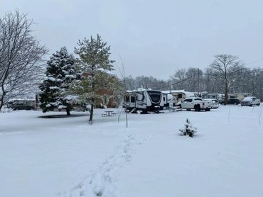 A snow arial area
