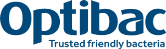 Optibac logo with tagline about friendly bacteria.
