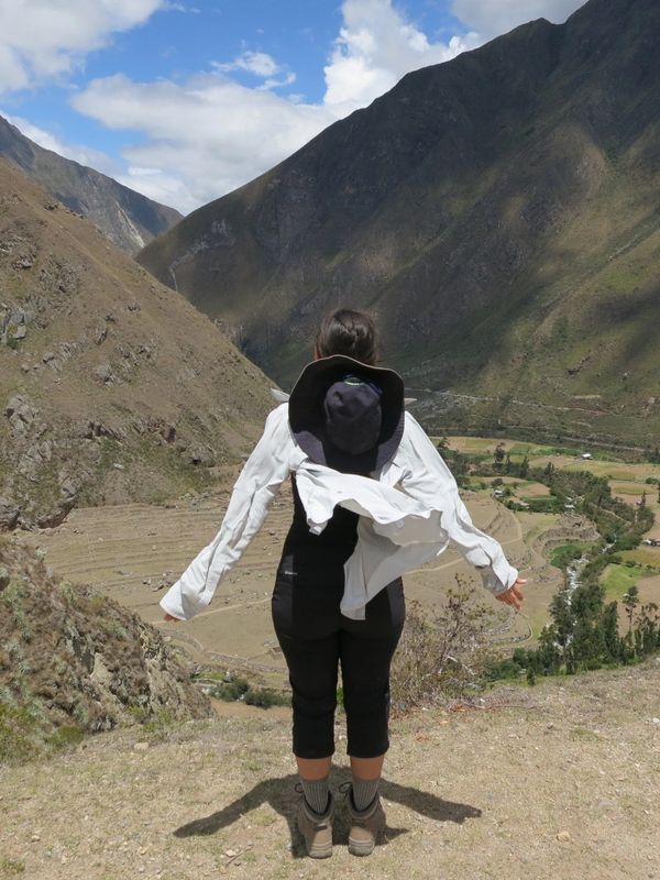 Masha Mendieta in the Andes Mountains