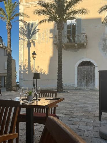 Corsican culture includes eating out and experiencing local Corsican specialities