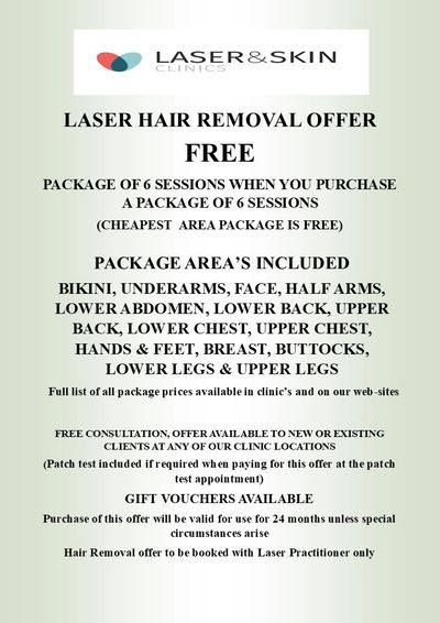 Laser Hair Removal Offer