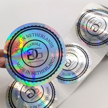 Gümüş Hologram Baskı