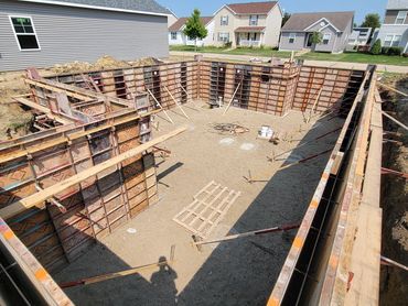Basement Walls ready for concrete!
