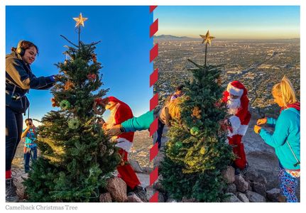 The Camelback Christmas Tree made Phoenix Magazine's "5 Creative Christmas Displays to Check Out"  
