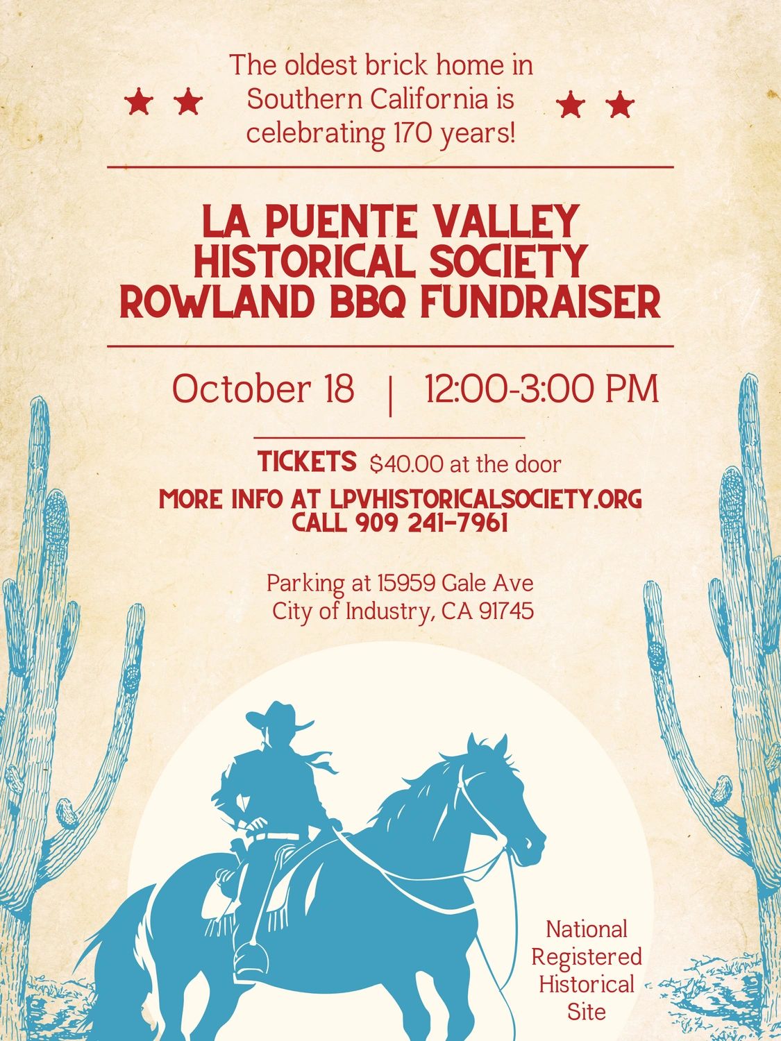 COME JOIN US FOR OUR BBQ FUNDRAISER!