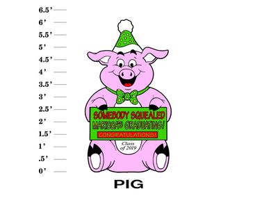 Pig Somebody Squealed (Name)'s Graduating! Congratulations