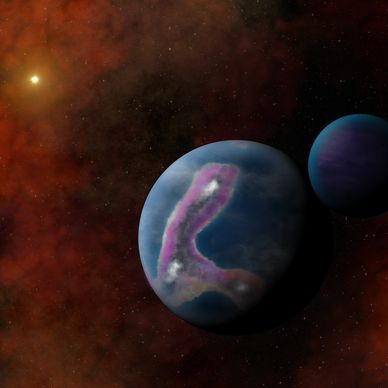 sagan 4 planet stars solar system moon alien world