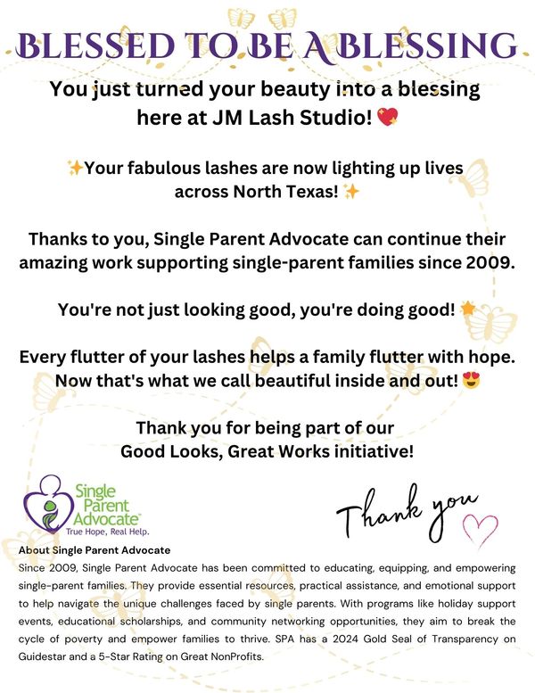Doing good. Giving back to charity to support a cause.