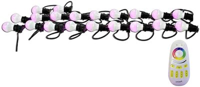 Colour change festoon lighting