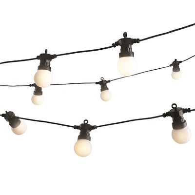 Festoon lighting wedding hire