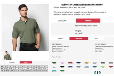 Logo embroidered polo, shirts, T-shirts, sweatshirts, jackets, hoodies, hats, embroidery service