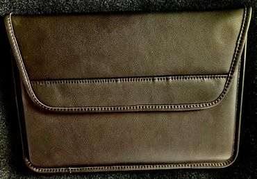 Embroidered, Leather, MacBook, laptop case, laptop case, embroidered, Apple air, pro, embroidery