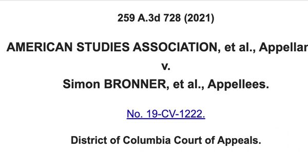 Title page of a 2021 court case from the District of Columbia Court of Appeals.
