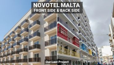 Novotel Malta our last new project
