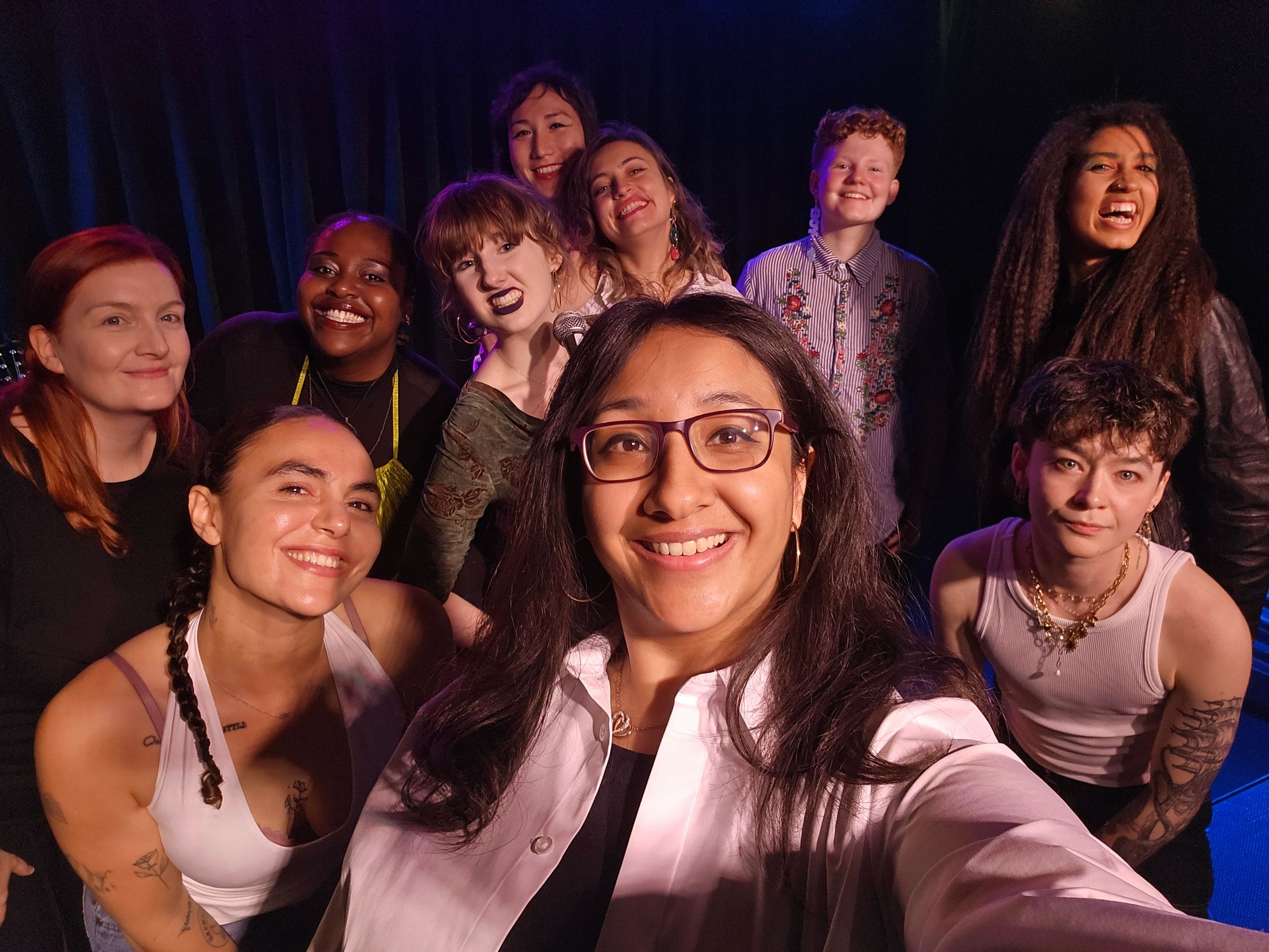 June's Lexicon Lounge performers and crew