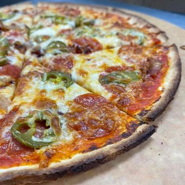 Pepperoni Pizza with Jalapeno