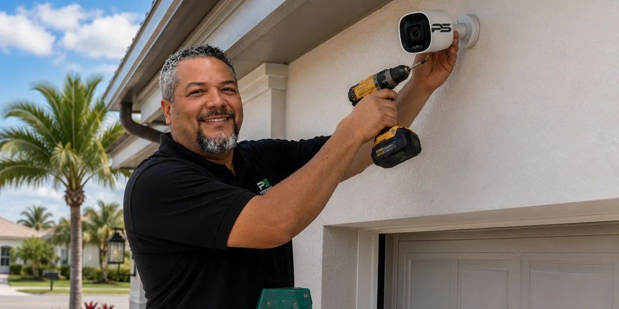 Premier Security Camera installer in Port Saint Lucie, Florida and nearby areas