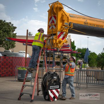 dallas ft worth irving TX crane service crane rental 24 hr emergency