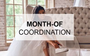 Month-of coordination wedding planning service