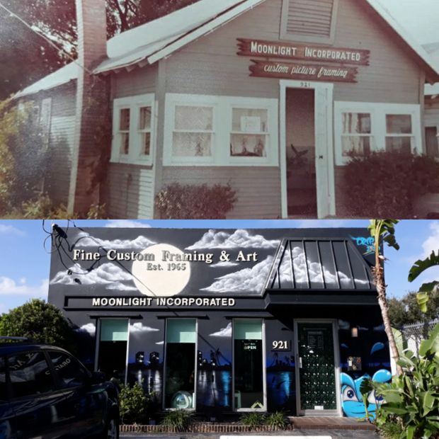 Moonlight Inc in 1965 and today!