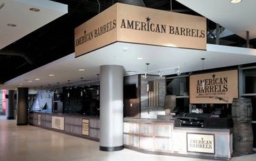 American Barrels- Completely custom bar at BB&T Center!