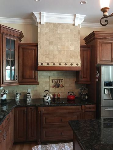 Booth- Custom kitchen cabinetry!